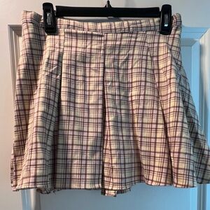 Plaid Skirt